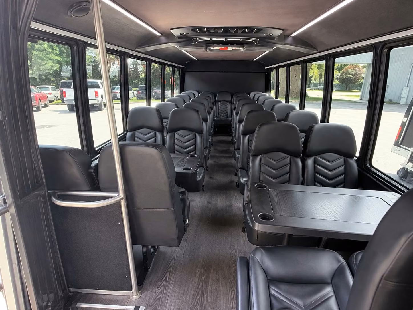 20 passenger minibus inside