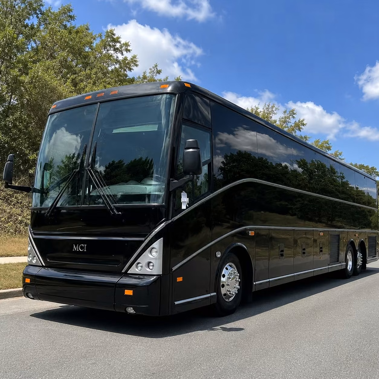 56 passenger charter bus