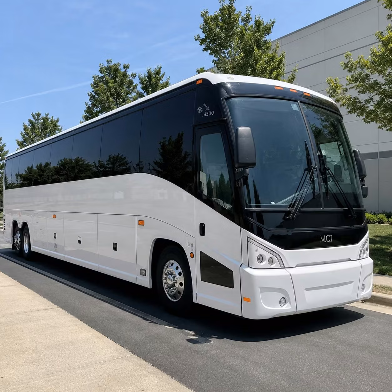 overland park 56 passenger charter bus rental