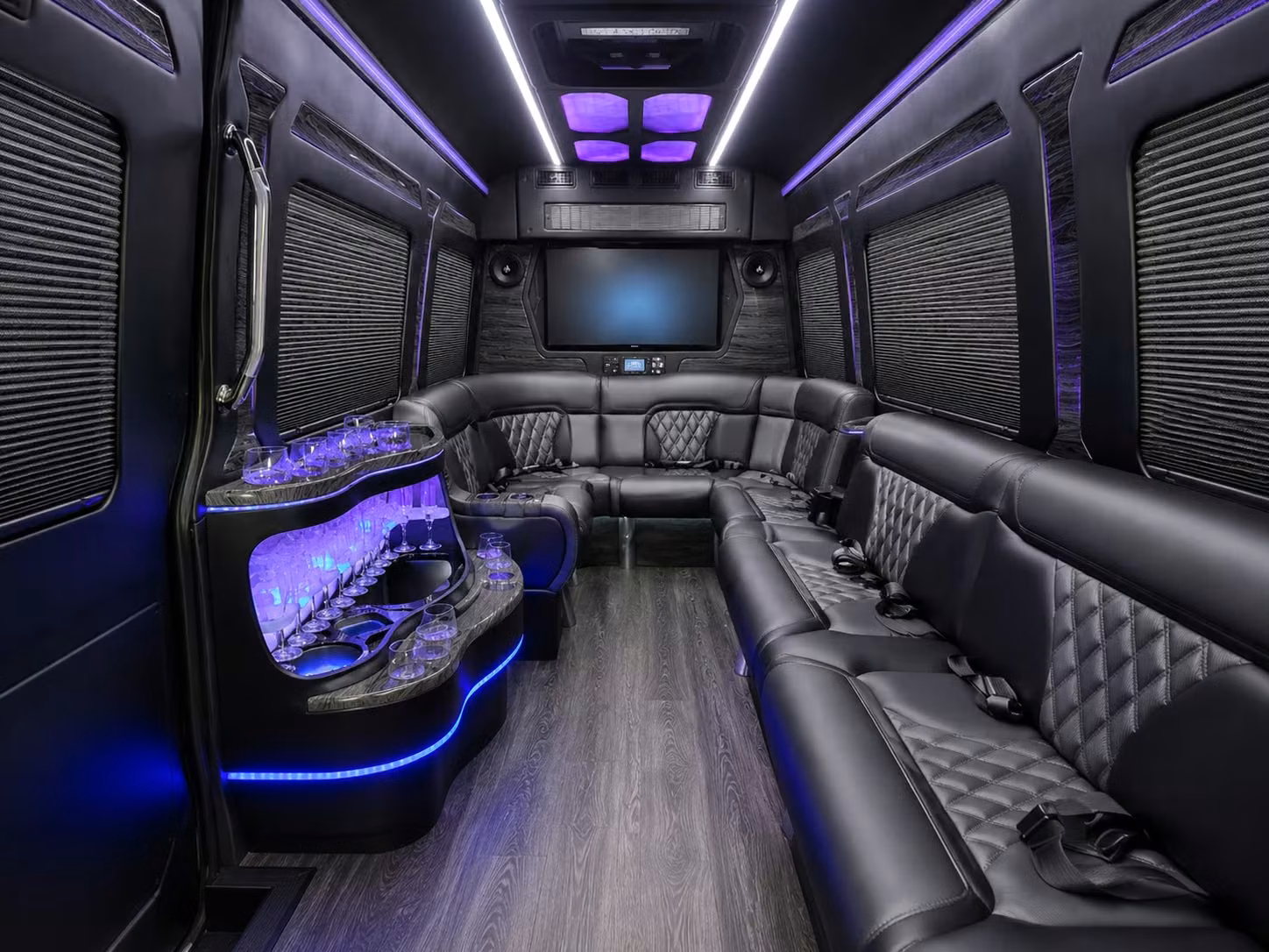 rather than splitting up keep your wedding guests together with long distance shuttle service