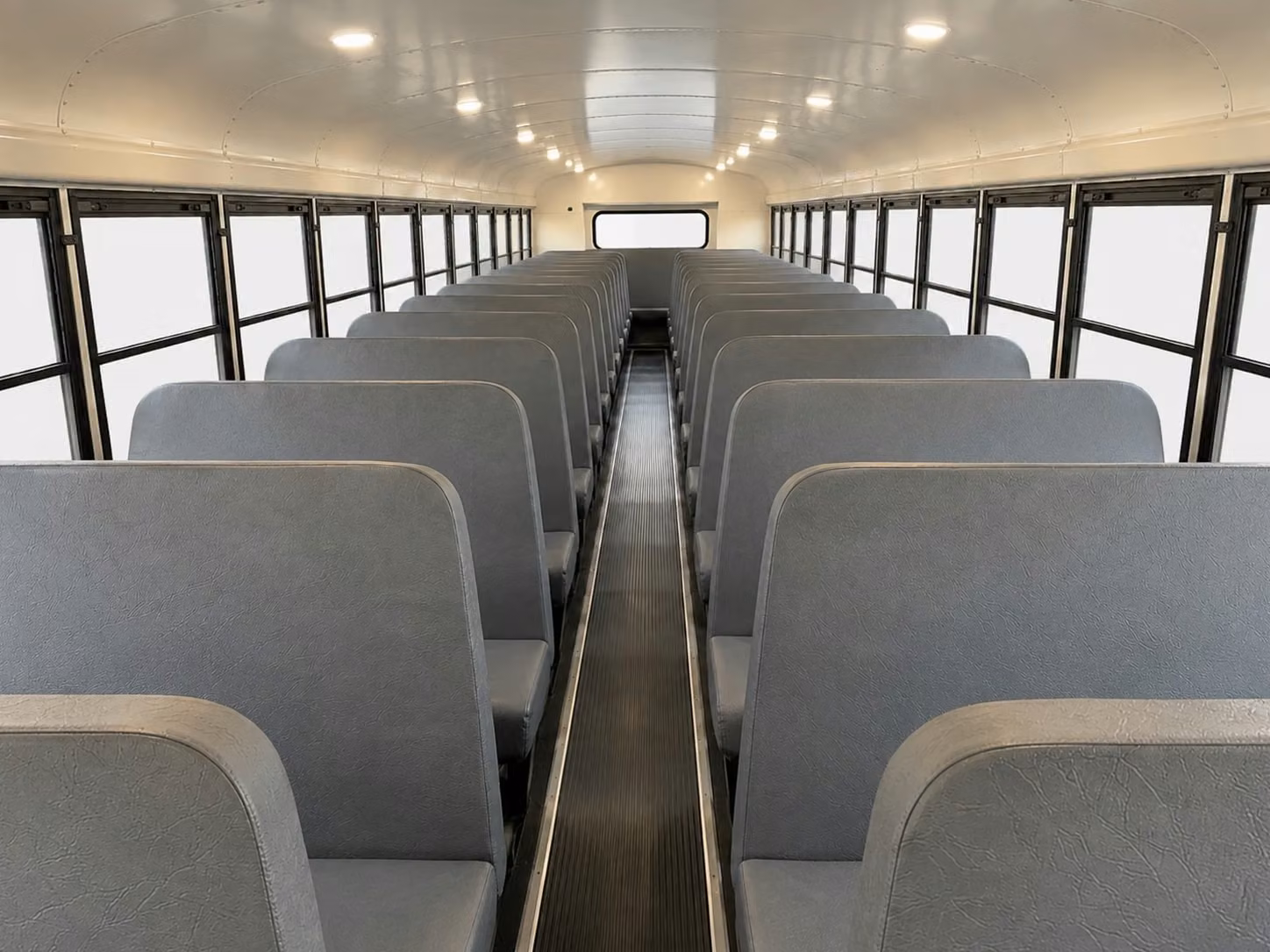 school bus interior